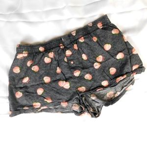 Victoria's Secret  VS PINK Sleep Boxer Peach Gray Shorts